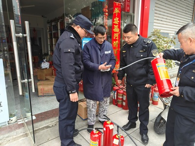 武寧森林公安分局開(kāi)展消防產(chǎn)品專項(xiàng)檢查