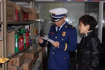 119消防宣傳月丨瑞安消防開展消防產品突擊檢查 教你鑒別消防產品真?zhèn)?
